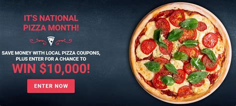 Valpak $10,000 Piece of the Pie Sweepstakes .